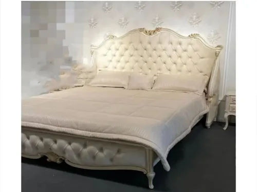 تخت خواب کویین سفید
